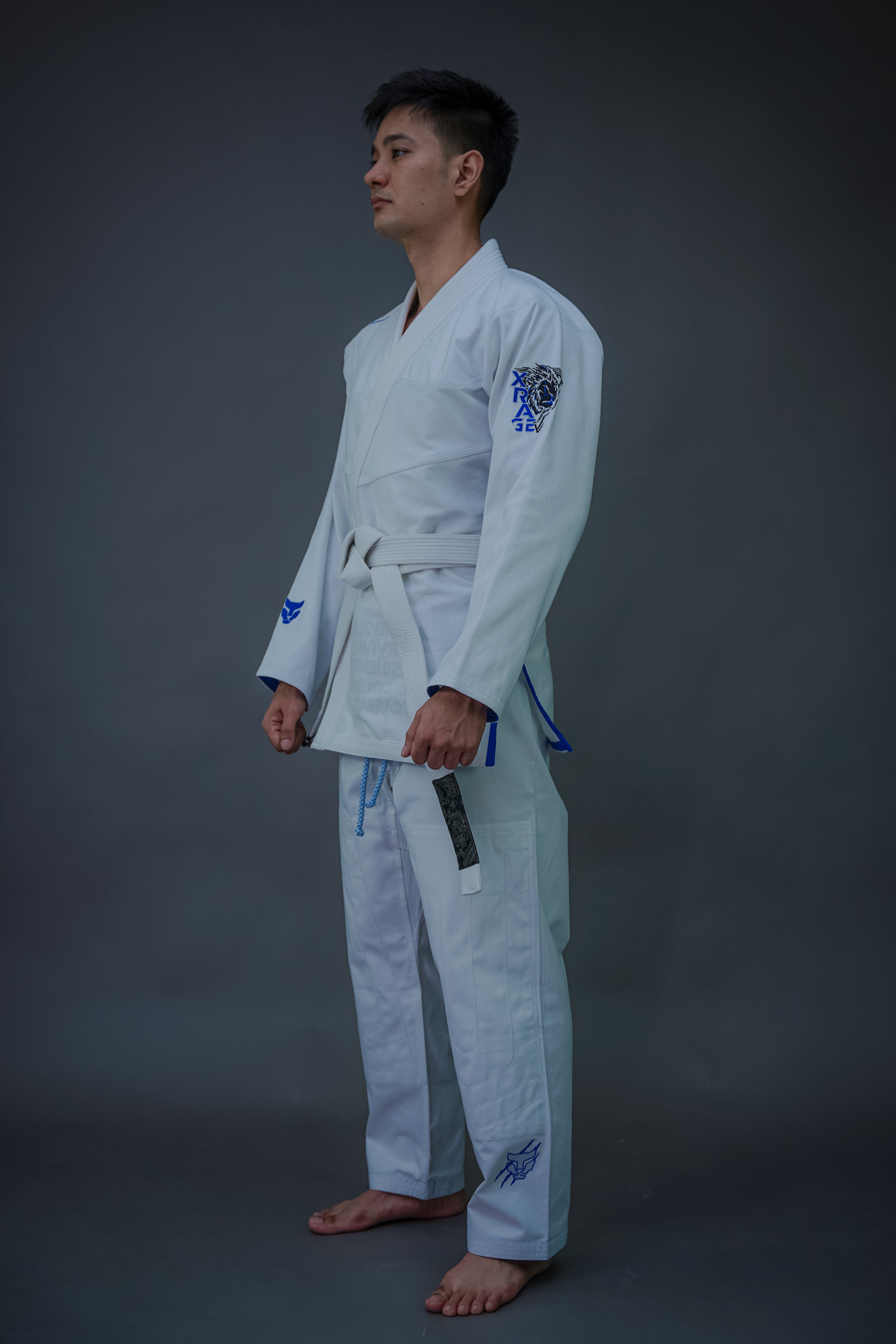 XRage Sports – Premium Men’s Jiu-Jitsu Gi (White Edition)